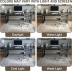 Office Chair Mat for Hardwood Tile Floor, Under Desk Carpet Protector for - Image 6