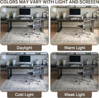30"x48" Office Chair Mat for Hardwood Tile Floor, Under Desk Carpet Protector - Image 6