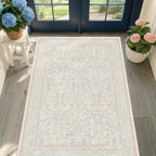 3x5 Washable Area Rugs for Bedroom Non Slip, Soft Laundry Room Mat for Floor - Image 8
