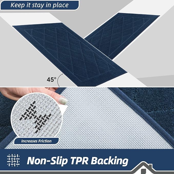 BEQHAUSE Dirt Trapper Door Mat 32" x 72", Doormat Non-Slip Entryway Rugs - Image 5