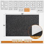 Mibao Front Door Mat Indoor Entrance, Welcome Mat - Image 2