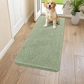 Smiry Dog Door Mat for Muddy Paws 47x24, Absorbent Dirt Trapper, Non-Slip by Smiry