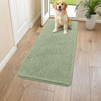 Smiry Dog Door Mat for Muddy Paws 47x24, Absorbent Dirt Trapper, Non-Slip by Smiry