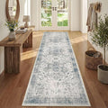 Rugxara 2'6" x 8' Hallway Runner Rug, Non Slip Boho Runner Rugs by Rugxara