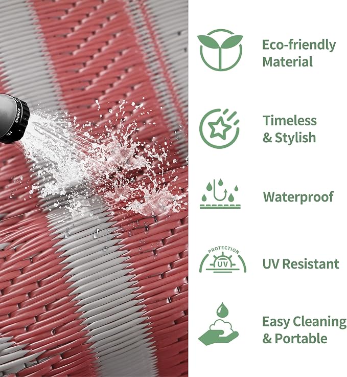 GENIMO Outdoor Rug for Patio Clearance - Image 6