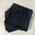 Smabee Interlocking Carpet Shaggy Soft EVA Foam Mats Fluffy Area Rugs by smabee