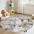 DMOYEST 5ft Round Area Rug for Living Room - Image 5