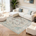 Tortania 8' Square Area Rug Living Room Rugs by Tortania
