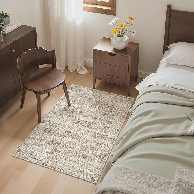 Soalmost 2x3 Washable Rugs for Kitchen, Powder Room Small Area Rug Non-Slip - Image 6