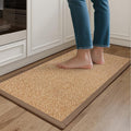 YDKGL Kitchen Mats for Floor, Rubber Backing Kitchen Rugs Non Slip Washable by YDKGL