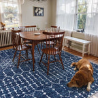 Lahome Moroccan Washable Area Rugs 6x9 Non-Slip Ultra-Thin Soft Living Room - Image 7