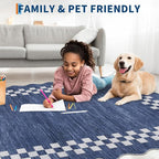 Rug Runners for Hallways 2x8 Washable Kitchen Runner Rug Non Slip Low Pile - Image 4