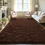 LOCHAS Ultra Soft Indoor Modern Area Rugs Fluffy Living Room Carpets - Image 4