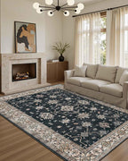 Rugxara 6x9 Area Rugs for Living Room Bedroom, Large Washable Rug, Non Slip & - Image 2