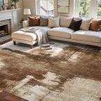 5x7 Ft Area Rugs for Living Room, Soft Non-Slip Washable Rugs Modern Abstract - Image 3