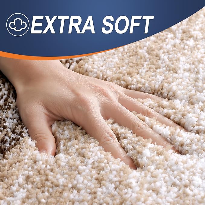OLANLY Bathroom Runner Rugs Mat 47x17, Extra Soft Absorbent Microfiber Bath Rugs - Image 3