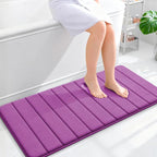OLANLY Memory Foam Long Bathroom Rugs Runner 44x20, Super Soft Absorbent Bath by OLANLY