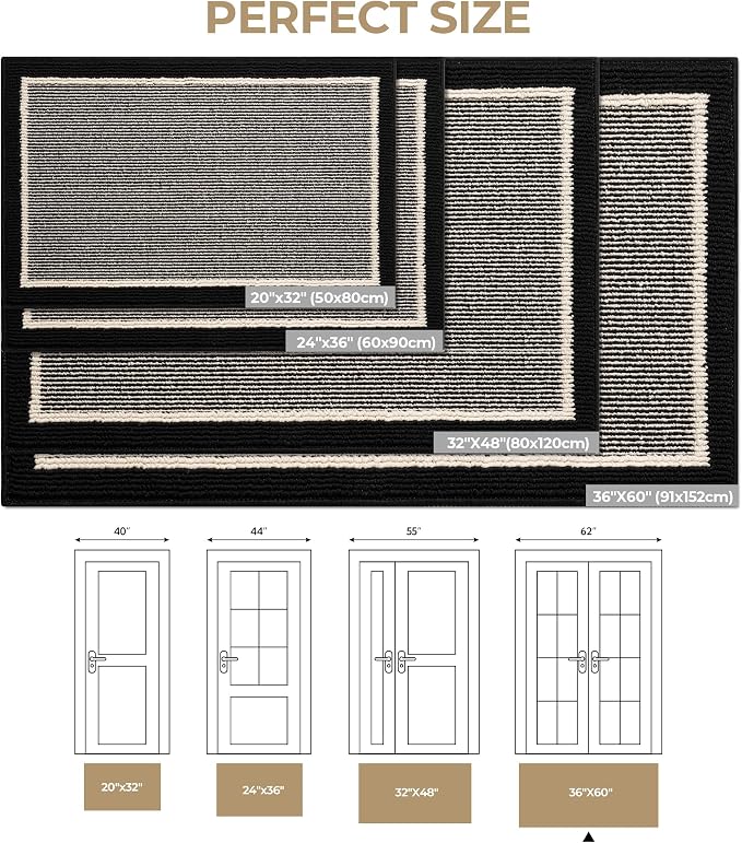 GRANNY SAYS SAYS Door Mat, Dirt Absorb Front Door Mat Outside Entrance - Image 2