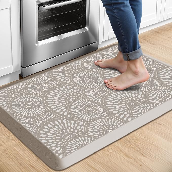 Mattitude 4/5 Inch Kitchen Mat, 20x52in Heavy Duty Ergonomic Comfort Foam by Mattitude