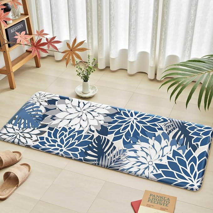 Arenarug Kitchen Mats for Floor 2PCS Cushioned Anti Fatigue Kitchen Mats - Image 3