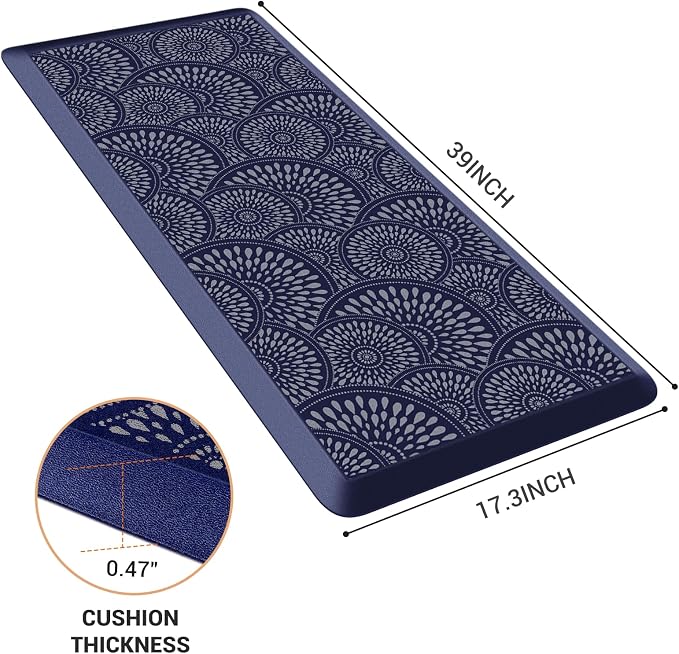 Mattitude Kitchen Mat, 17.3x39in Heavy Duty Ergonomic Comfort Foam Standing - Image 2
