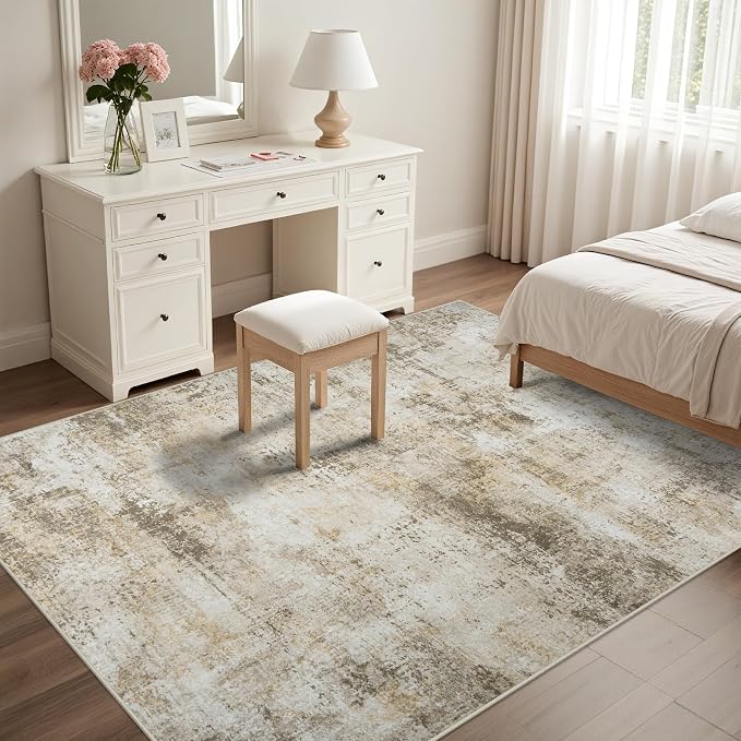 10x14 Area Rugs Living Room Rugs: Large Washable Rug - Image 4