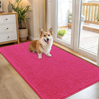 OLANLY Dog Door Mat for Muddy Paws 54x32, Absorbs Moisture and Dirt, Absorbent by OLANLY