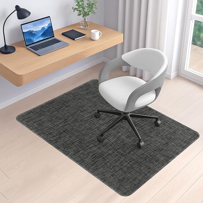 BesWin Office Chair Mat for Hard Floors, Computer Chair Mat for Rolling Chair by BesWin
