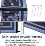 Garvee Outdoor Rug 9x12 Waterproof - Image 6