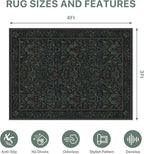 36"x48" Office Chair Mat for Hardwood Tile Floor, Under Desk Carpet Protector - Image 9