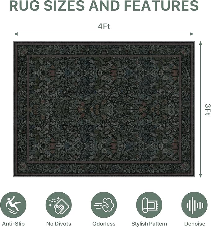 36"x48" Office Chair Mat for Hardwood Tile Floor, Under Desk Carpet Protector - Image 9