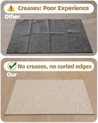 Color&Geometry Front Door Mat Indoor 26"x47", Ultra Non Slip Rubber Backed Dirt - Image 5