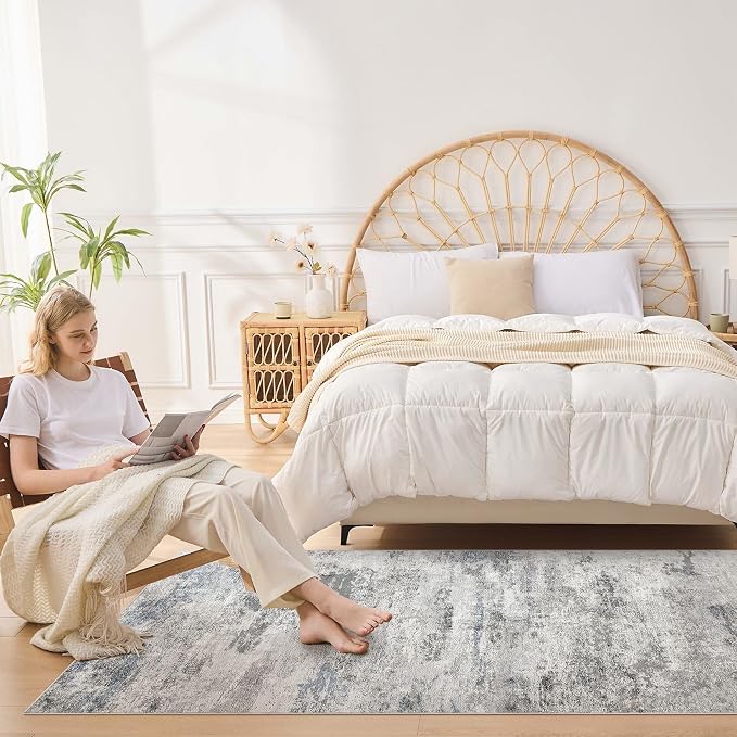DMOYEST 3x12 Washable Runner Rug, Non Slip Low Pile Carpet Runner - Image 2