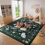 Unirea 8x10 Black Cat Area Rugs - Image 6