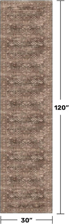 Washable 10ft Long Runners for Hallways, Entryway Indoor Rug, Non Slip Rubber - Image 2