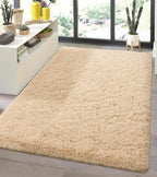Andecor Soft Fluffy Bedroom Rugs, 3 x 5 Feet Indoor Shaggy Plush Area Rug - Image 2