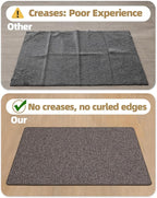 Color&Geometry Ultra Thin Indoor Door Mat 32"x48", Non Slip Rubber Backed Dirt - Image 5