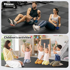 Home Gym Mat, Puzzle Exercise Mat, EVA Interlocking Foam Floor Tiles - Image 7