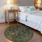 Moynesa Ultra-Thin Washable 5ft Round Rug - Image 5