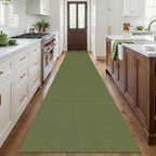 IOHOUZE Washable Exrea Long Hallway Runner Rug 3x18 Non Slip Rubber Backed - Image 7