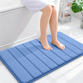 OLANLY Memory Foam Bath Mat 35x24, Super Soft Absorbent Bathroom Rugs, Quick Dry by OLANLY