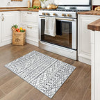 KUTA Washable Non-Slip Rugs for Entryway 2x3, Ultra Soft Vintage Geometric - Image 3