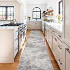 2'6x14 Extra Long Runner Rug : Washable Non-Slip Carpet - Image 3