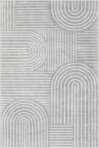Lahome Abstract Area Rug 6x9, Soft Washable Rug - Image 7