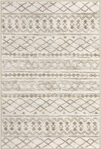 KUTA Moroccan Runner Rug 2x6 Non-Slip Vintage Beige Boho Hallway Kitchen Rugs - Image 9