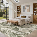 DMOYEST Living Room Area Rugs-6x9 Abstract Large Soft Indoor Washable Rug - Image 6
