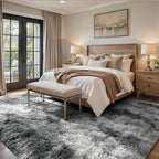 4x6 Ft Shag Rugs for Bedroom Living Room, Tie-Dyed Ultra Soft Fluffy Furry Area - Image 3