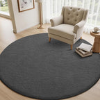 Sour Lemon 4ft Round Rugs for Bedroom, Circle Area Rugs for Living Room - Image 7