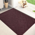 PURRUGS Dirt Trapping Door Mat 24" x 35.5", Non-Slip Machine Washable Entry Rug by PURRUGS