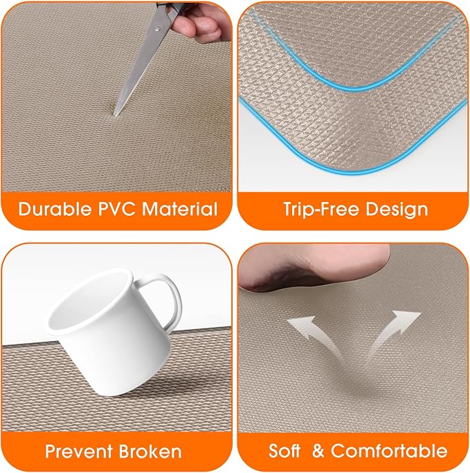 4/5 Inch Thicker Kitchen Mat, Cushioned Thick Floor Comfort Mat, - Image 4